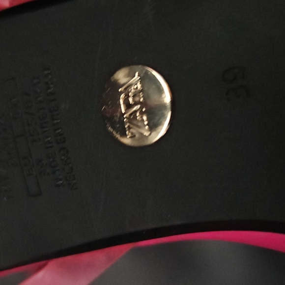 Zara Elegant Pink and Orange Women's Strap Heels Sz 39eu 8.5/9 US New - Picture 10 of 12